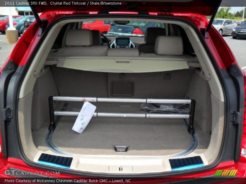 Crystal Red Tintcoat / Shale/Brownstone 2011 Cadillac SRX FWD