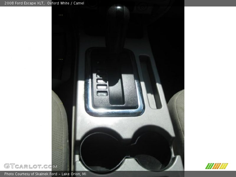 Oxford White / Camel 2008 Ford Escape XLT