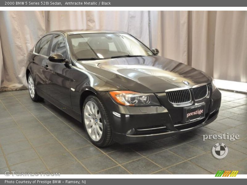 Anthracite Metallic / Black 2000 BMW 5 Series 528i Sedan