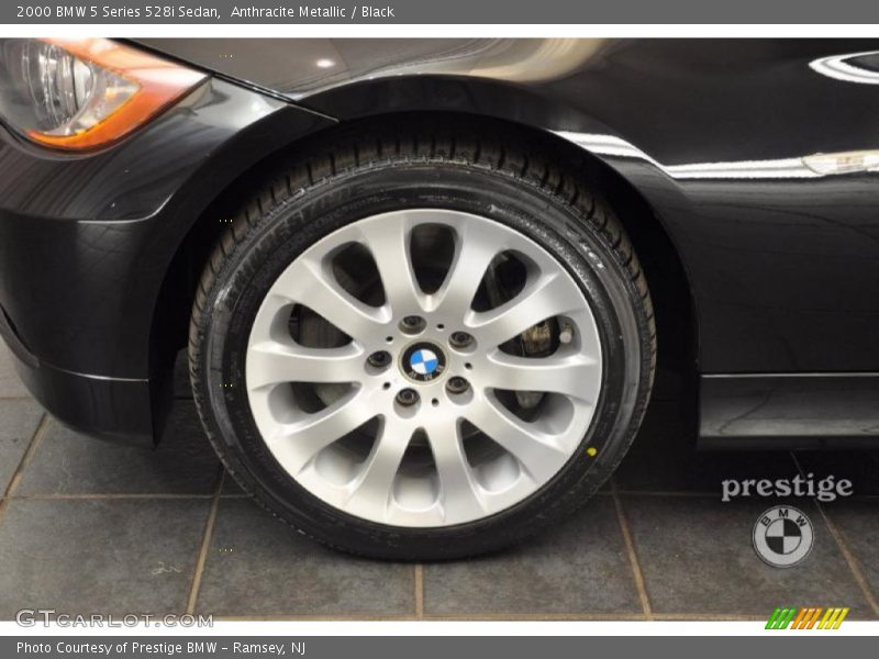 Anthracite Metallic / Black 2000 BMW 5 Series 528i Sedan