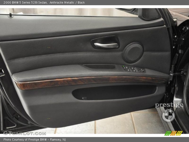 Anthracite Metallic / Black 2000 BMW 5 Series 528i Sedan