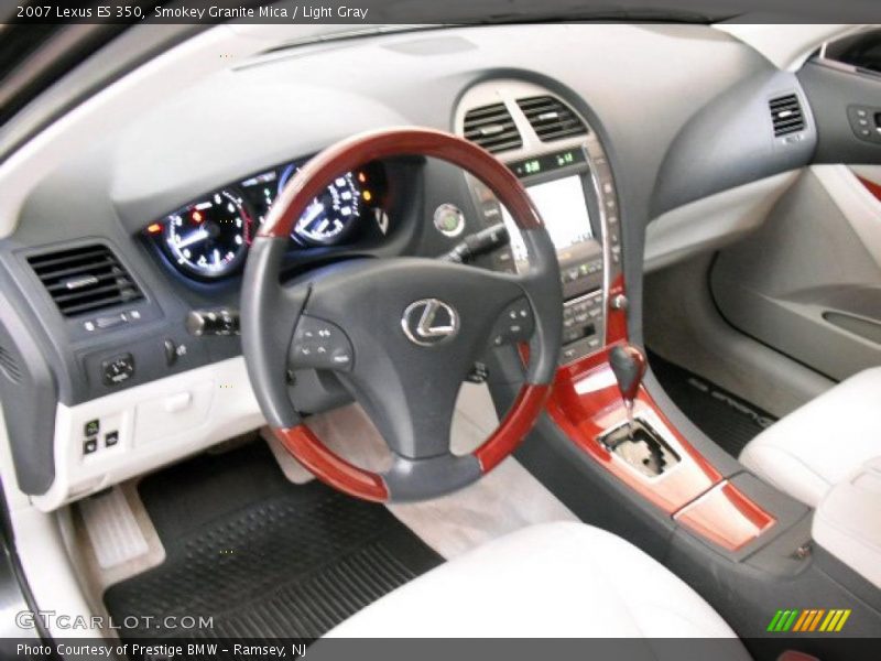 Smokey Granite Mica / Light Gray 2007 Lexus ES 350