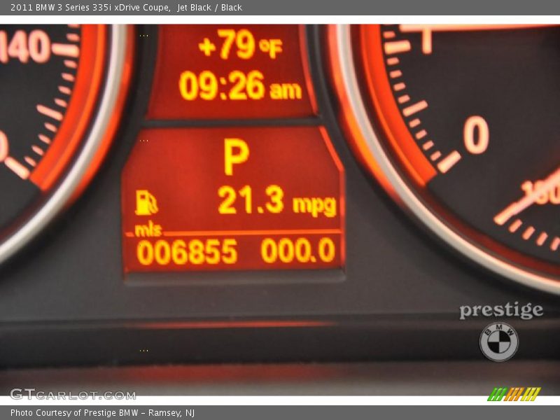 Jet Black / Black 2011 BMW 3 Series 335i xDrive Coupe
