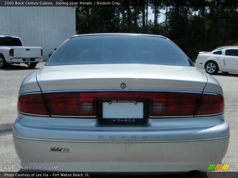 Sterling Silver Metallic / Medium Gray 2000 Buick Century Custom
