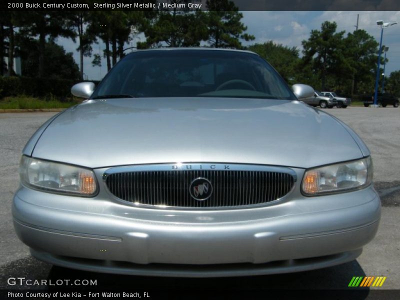 Sterling Silver Metallic / Medium Gray 2000 Buick Century Custom
