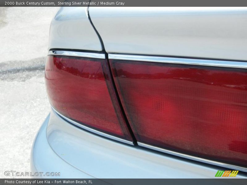 Sterling Silver Metallic / Medium Gray 2000 Buick Century Custom