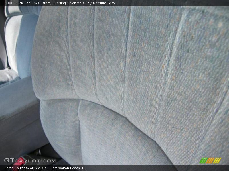 Sterling Silver Metallic / Medium Gray 2000 Buick Century Custom