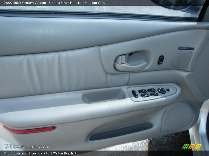 Sterling Silver Metallic / Medium Gray 2000 Buick Century Custom