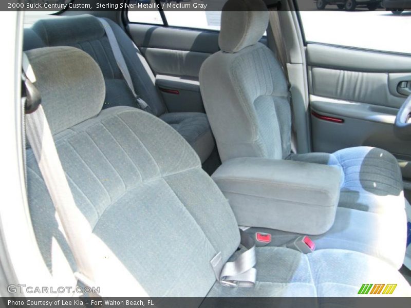 Sterling Silver Metallic / Medium Gray 2000 Buick Century Custom