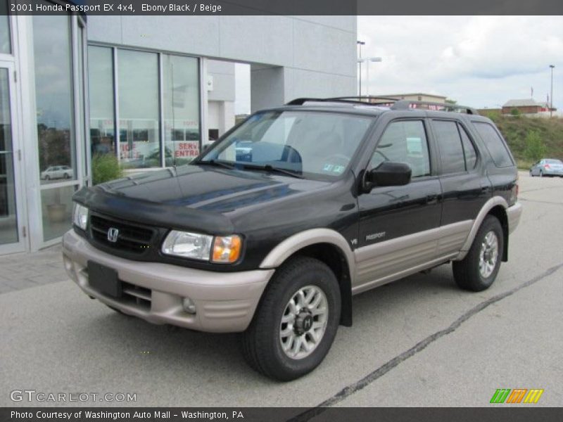 Ebony Black / Beige 2001 Honda Passport EX 4x4