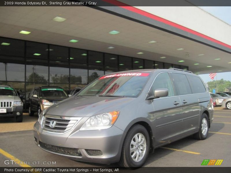 Sterling Gray Metallic / Gray 2009 Honda Odyssey EX