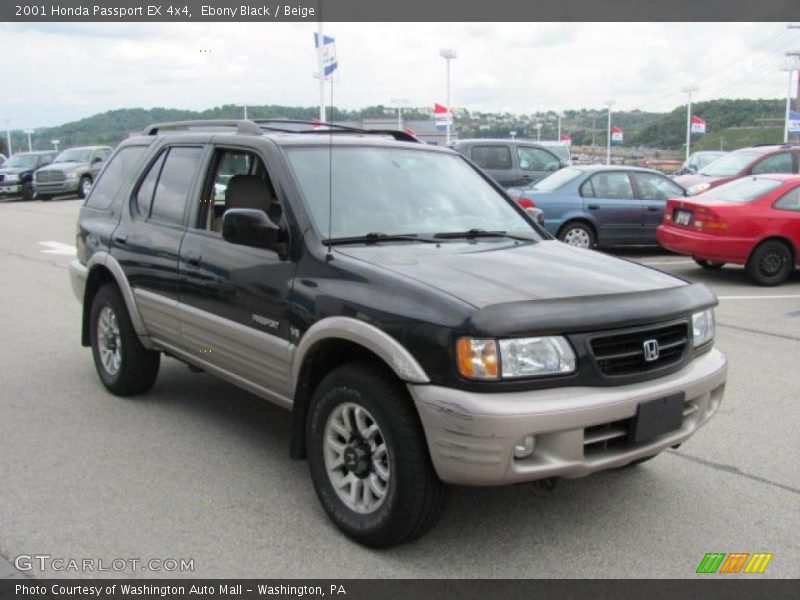 Ebony Black / Beige 2001 Honda Passport EX 4x4