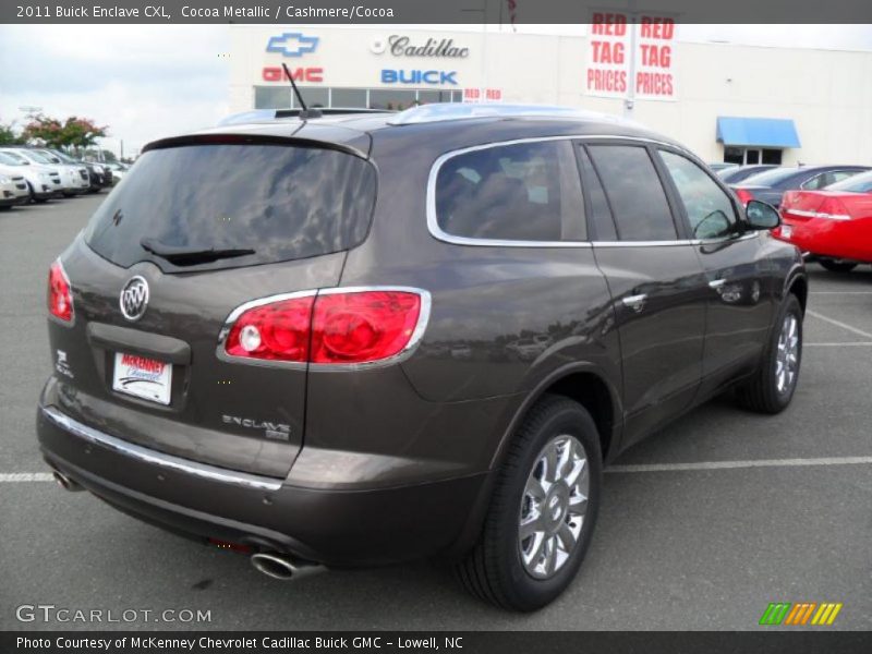 Cocoa Metallic / Cashmere/Cocoa 2011 Buick Enclave CXL