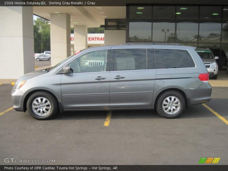 Sterling Gray Metallic / Gray 2009 Honda Odyssey EX