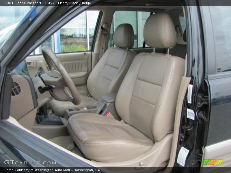 Ebony Black / Beige 2001 Honda Passport EX 4x4