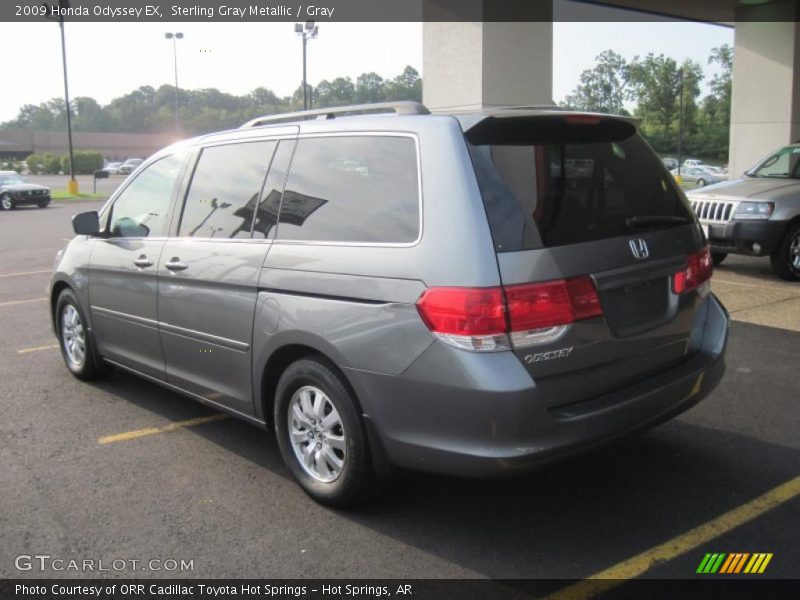 Sterling Gray Metallic / Gray 2009 Honda Odyssey EX