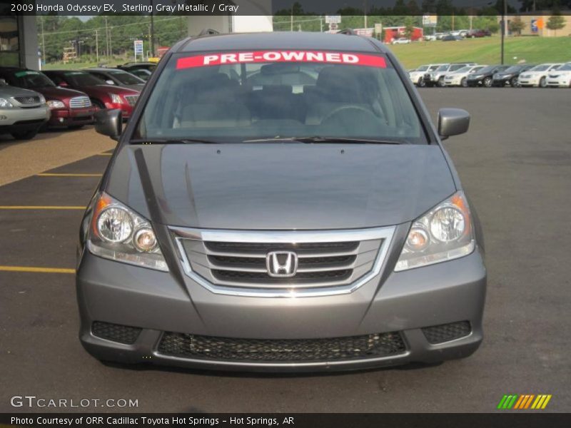 Sterling Gray Metallic / Gray 2009 Honda Odyssey EX