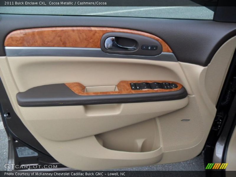 Cocoa Metallic / Cashmere/Cocoa 2011 Buick Enclave CXL