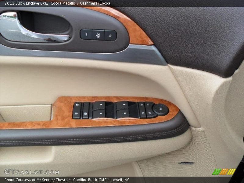 Cocoa Metallic / Cashmere/Cocoa 2011 Buick Enclave CXL