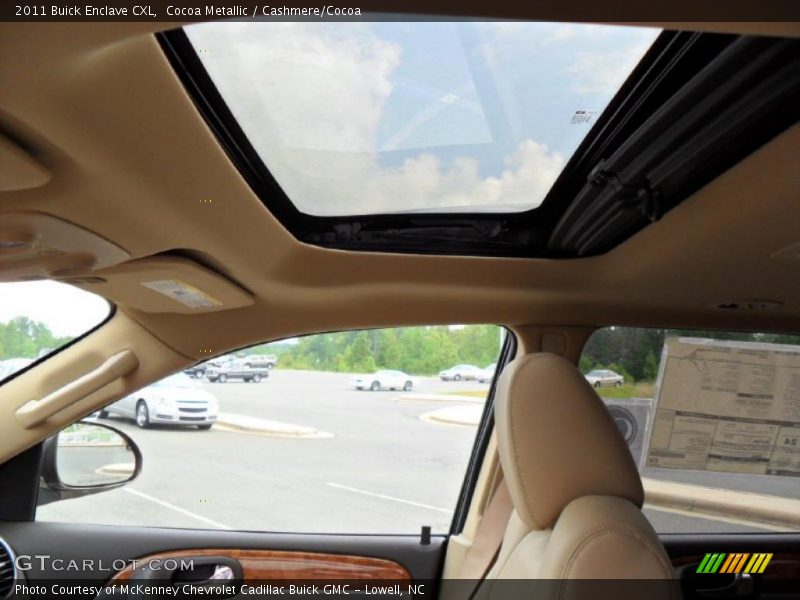 Cocoa Metallic / Cashmere/Cocoa 2011 Buick Enclave CXL