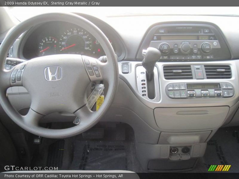 Sterling Gray Metallic / Gray 2009 Honda Odyssey EX