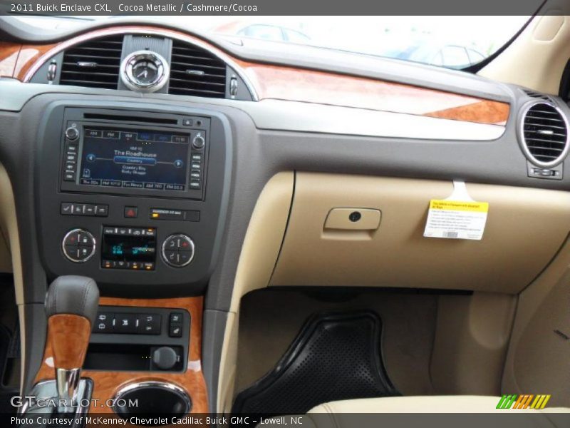 Cocoa Metallic / Cashmere/Cocoa 2011 Buick Enclave CXL