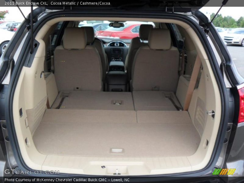 Cocoa Metallic / Cashmere/Cocoa 2011 Buick Enclave CXL