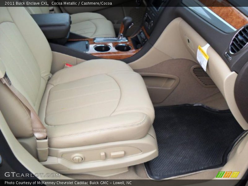 Cocoa Metallic / Cashmere/Cocoa 2011 Buick Enclave CXL