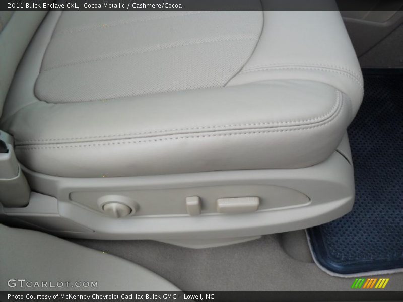 Cocoa Metallic / Cashmere/Cocoa 2011 Buick Enclave CXL