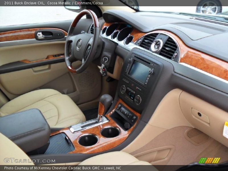 Cocoa Metallic / Cashmere/Cocoa 2011 Buick Enclave CXL