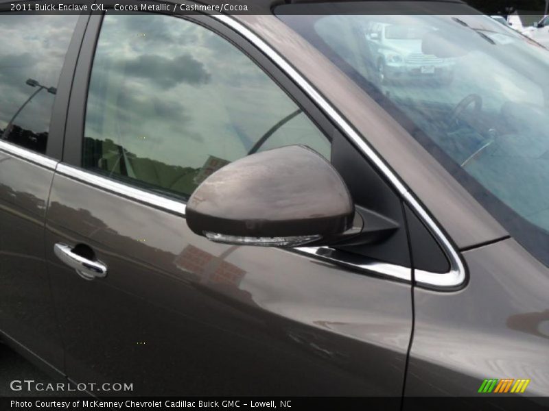Cocoa Metallic / Cashmere/Cocoa 2011 Buick Enclave CXL
