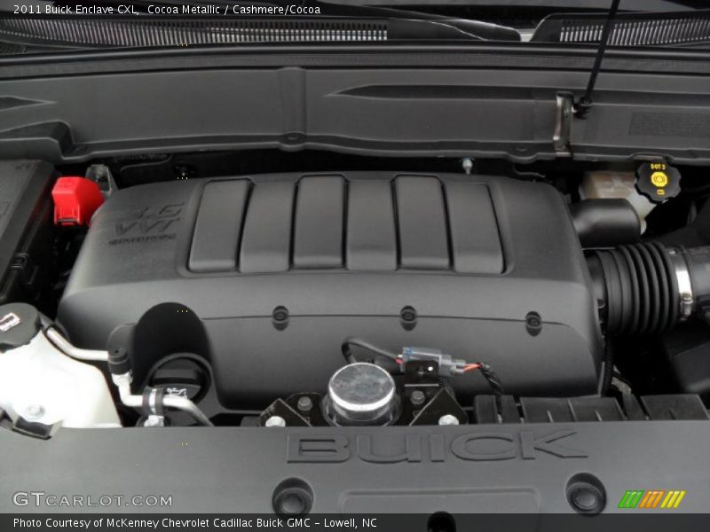 Cocoa Metallic / Cashmere/Cocoa 2011 Buick Enclave CXL