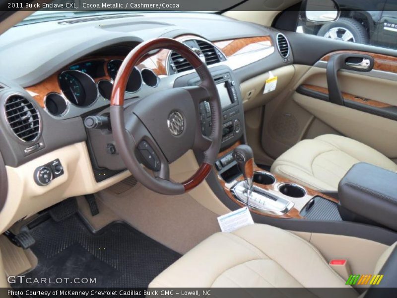 Cocoa Metallic / Cashmere/Cocoa 2011 Buick Enclave CXL