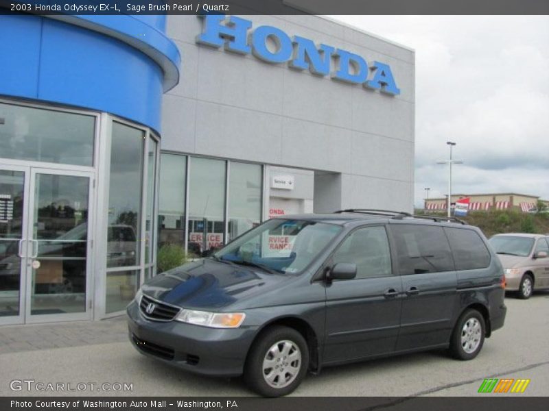 Sage Brush Pearl / Quartz 2003 Honda Odyssey EX-L