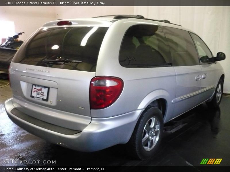 Bright Silver Metallic / Gray 2003 Dodge Grand Caravan ES