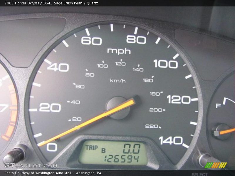 Sage Brush Pearl / Quartz 2003 Honda Odyssey EX-L