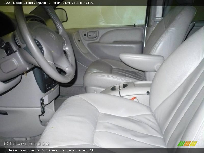 Bright Silver Metallic / Gray 2003 Dodge Grand Caravan ES