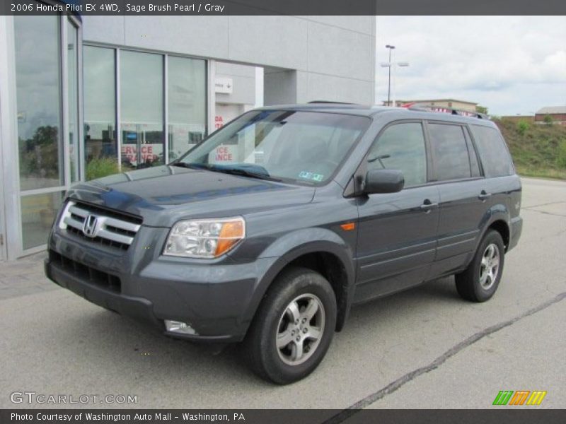 Sage Brush Pearl / Gray 2006 Honda Pilot EX 4WD