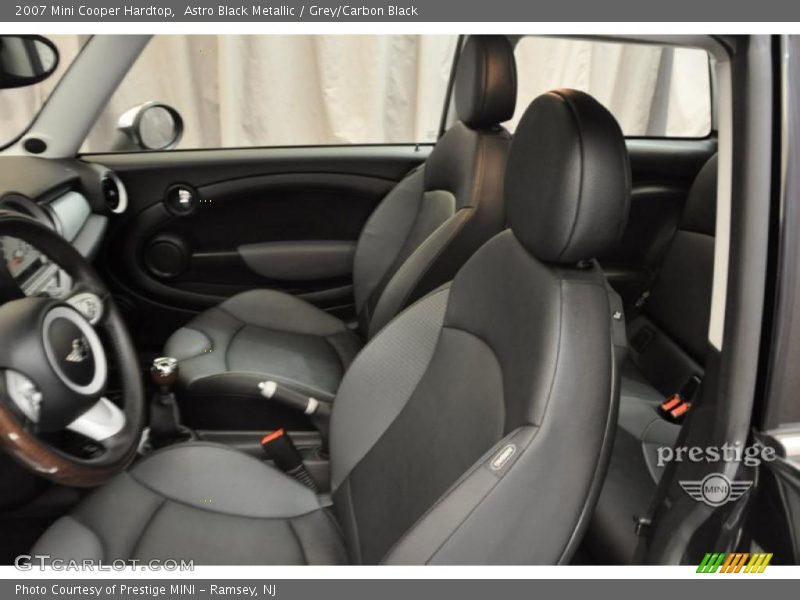 Astro Black Metallic / Grey/Carbon Black 2007 Mini Cooper Hardtop