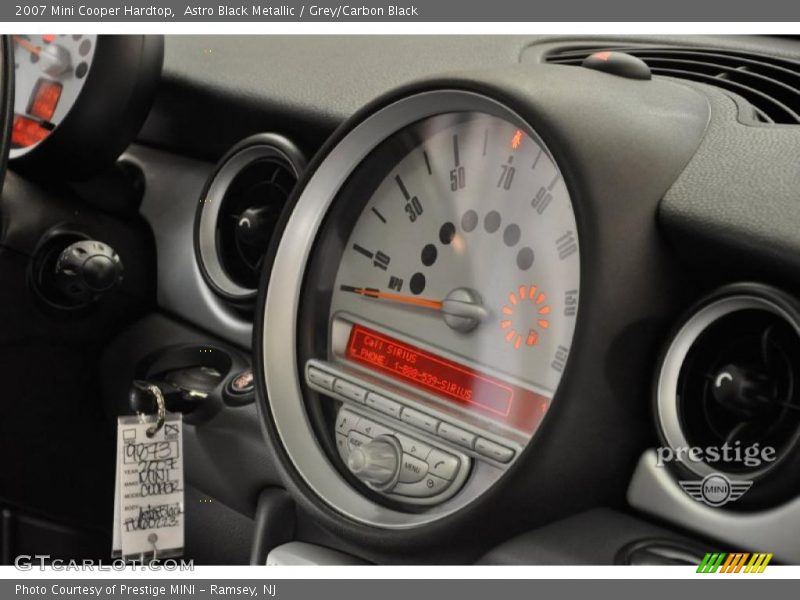 Astro Black Metallic / Grey/Carbon Black 2007 Mini Cooper Hardtop