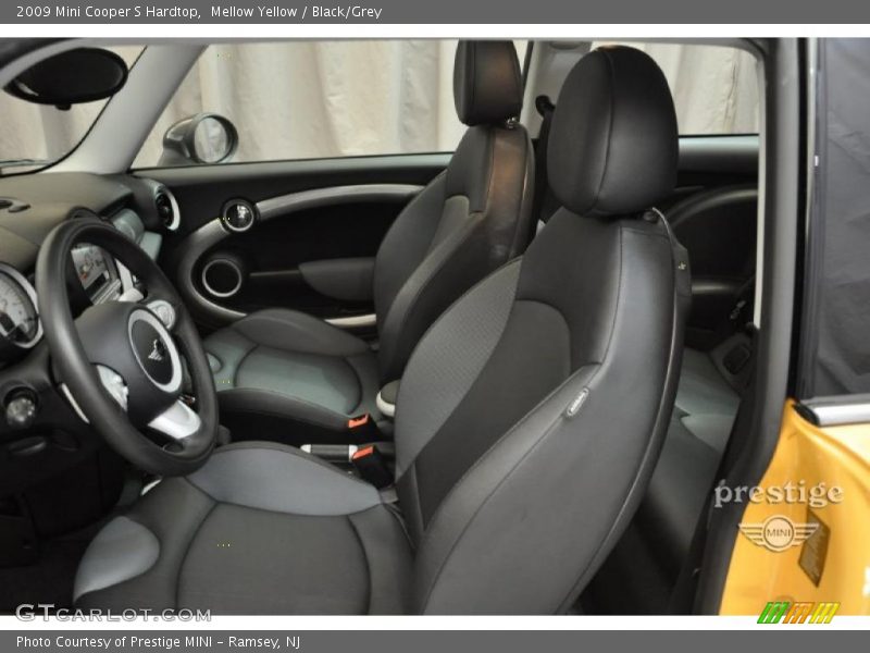 Mellow Yellow / Black/Grey 2009 Mini Cooper S Hardtop