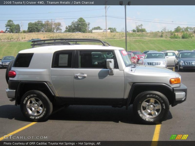 Titanium Metallic / Dark Charcoal 2008 Toyota FJ Cruiser 4WD