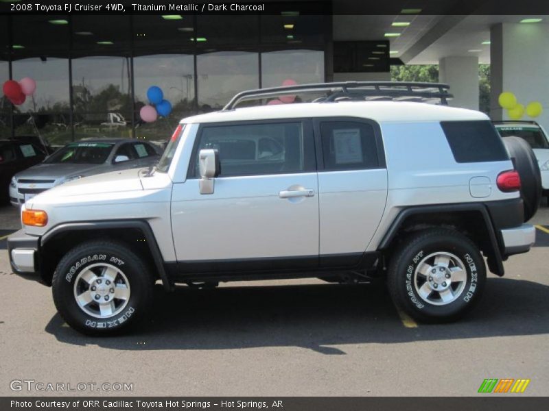 Titanium Metallic / Dark Charcoal 2008 Toyota FJ Cruiser 4WD