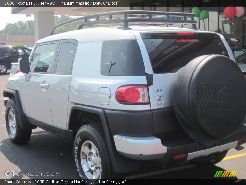 Titanium Metallic / Dark Charcoal 2008 Toyota FJ Cruiser 4WD