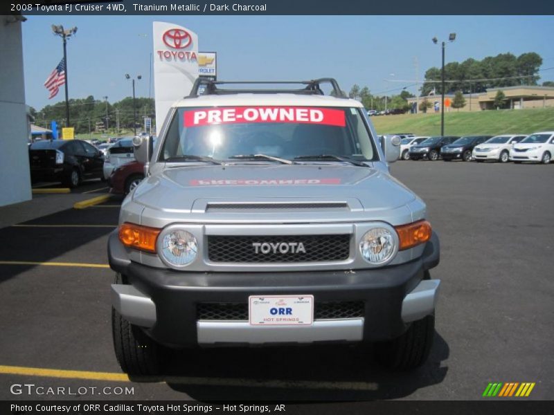 Titanium Metallic / Dark Charcoal 2008 Toyota FJ Cruiser 4WD