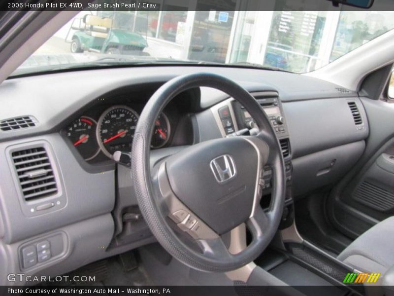 Sage Brush Pearl / Gray 2006 Honda Pilot EX 4WD