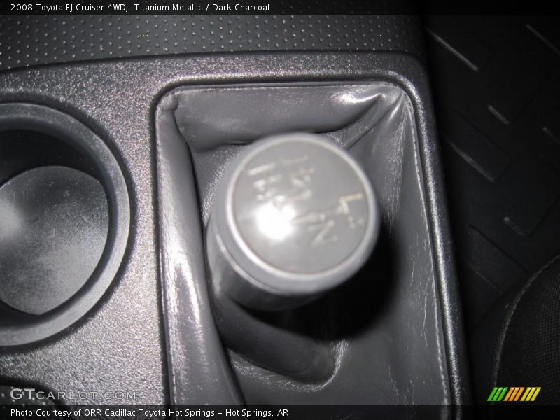Titanium Metallic / Dark Charcoal 2008 Toyota FJ Cruiser 4WD