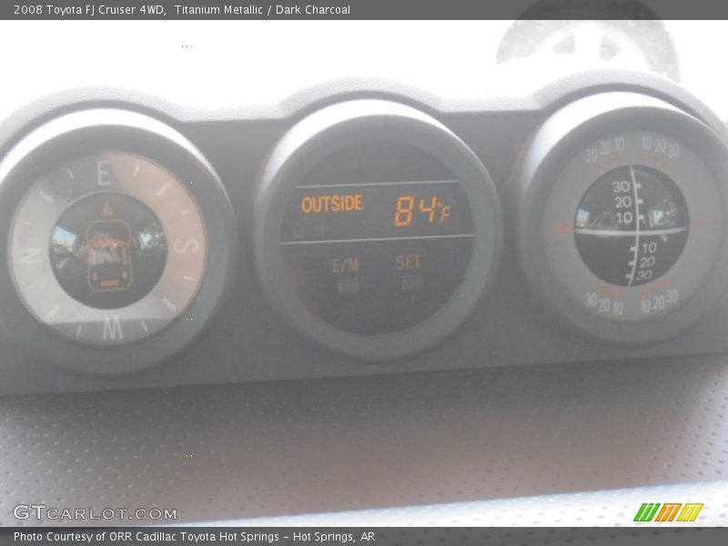 Titanium Metallic / Dark Charcoal 2008 Toyota FJ Cruiser 4WD