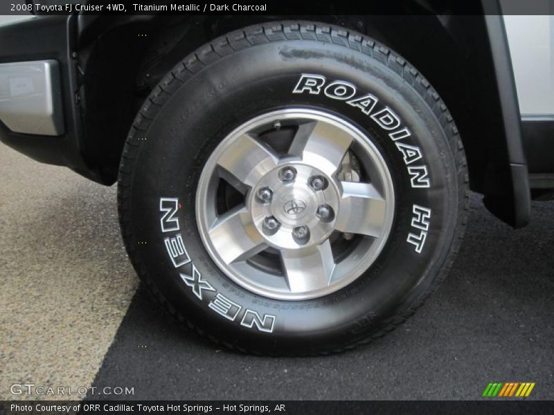 Titanium Metallic / Dark Charcoal 2008 Toyota FJ Cruiser 4WD