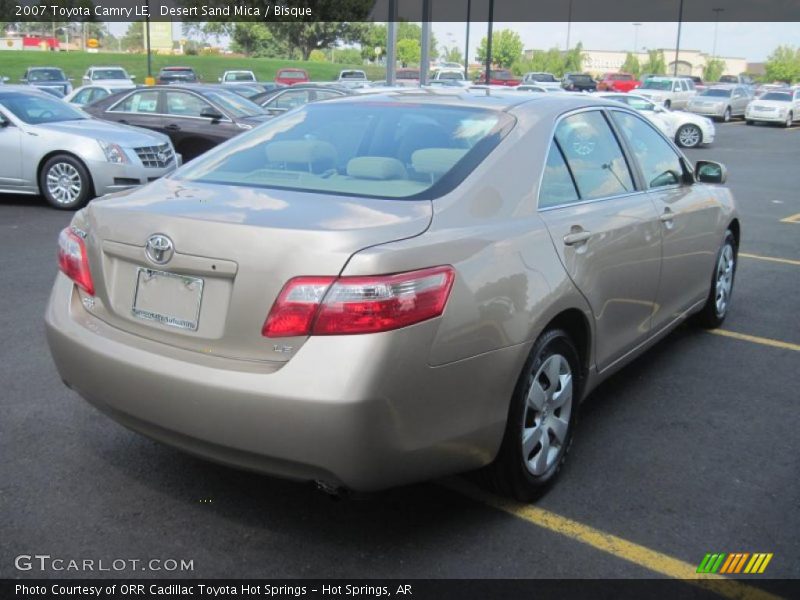 Desert Sand Mica / Bisque 2007 Toyota Camry LE